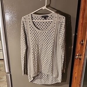 Rock & Republic Gray Knit Top